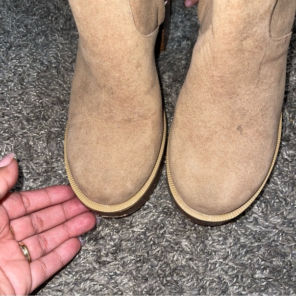 Khaki OASIS SOCIETY
Alexandra - Platform Ankle
Boots Sz 6 - Picture 4 of 12